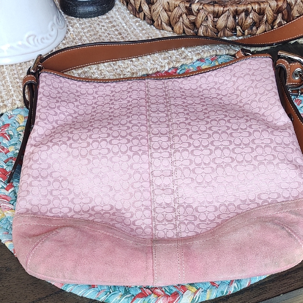 Coach Pink Shoulder Bag